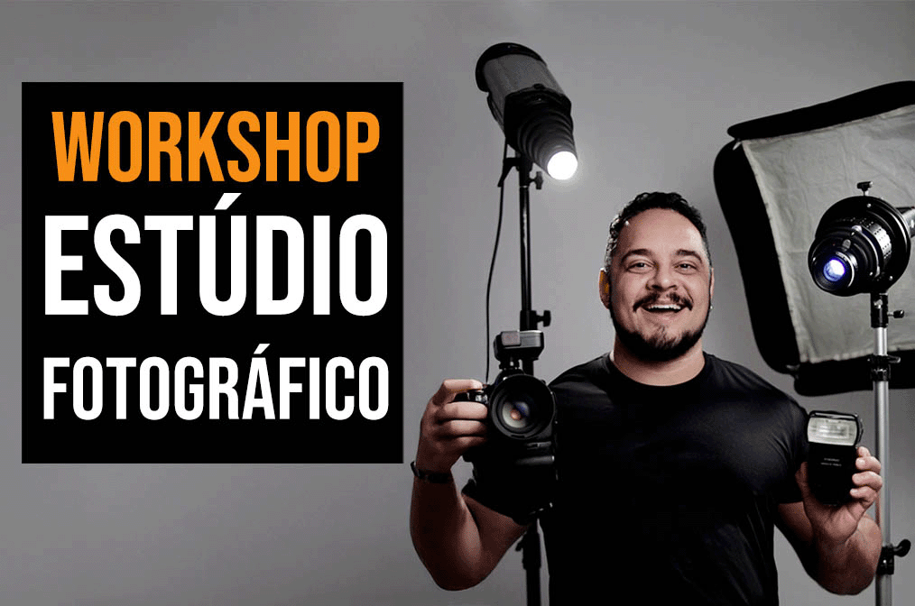 WORKSHOP VIP EM ESTÚDIO FOTOGRÁFICO COM FLASH - RIO DE JANEIRO - RJ